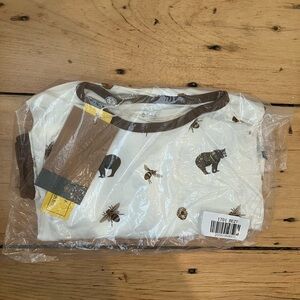NWT Kyte Baby Honey Bear PJs 2T